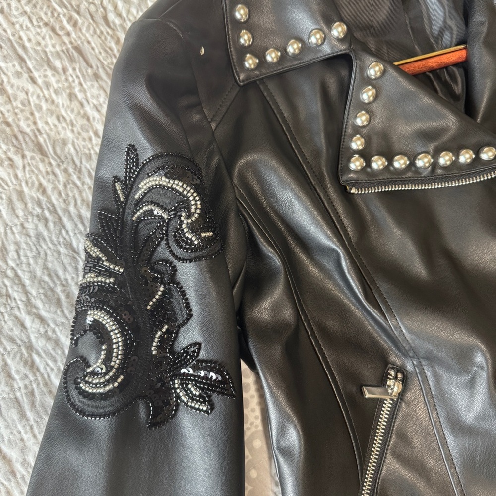 Bagatelle moto jacket s NWOT - Picture 2 of 10